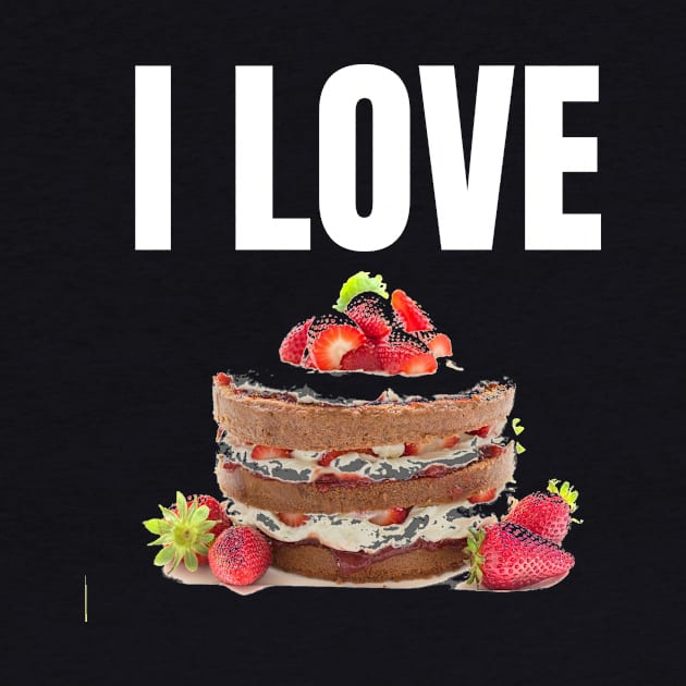 I Love Cake by jerranne